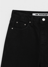 [B-DENIM] BLACK STRAIGHT 041