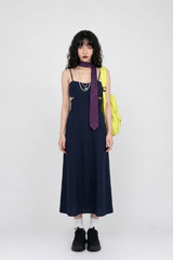 MOONLIT CUT-OUT DRESS