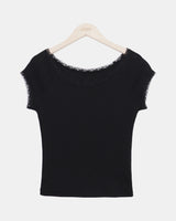 Awill Lace Short Sleeve T-Shirt