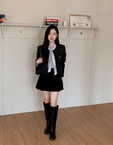 [SHOPPERMADE] MK モダールパフタイブラウス (3color)