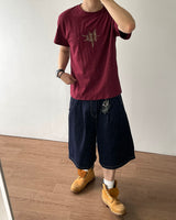 バニーチェックワッペン半袖Tシャツ