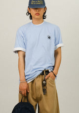 サン ベイ バック プリンティング ハーフスリーブ Tシャツ