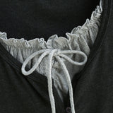 Sora Layered Button Top