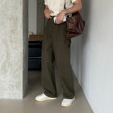 LMN True Carpenter Patch Wide Cotton Pants (3 colors)