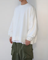  BLOCK HEAVY SIZE SWEATSHIRT 