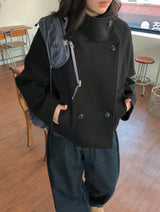 Pupan 2oz High Neck Double Short Coat