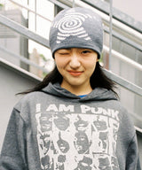 Twister Knit Beanie - Grey  