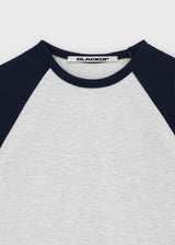 【B-BASIC】スタンダードラグラン半袖Tシャツ