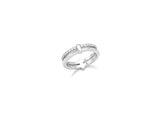 26SS★ [Premium Plating] H-Link AB(W) Duo Line Pave Ring
