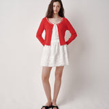 Scallop Band Skirt (White)
