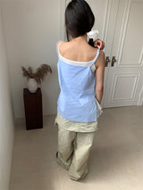 SAINT STRIPE BLOUSE (2C)