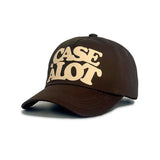 Blod logo ball cap - brown