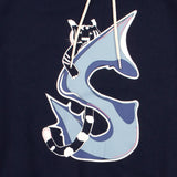 オーバーフィットSタイガーロングフードスウェットシャツ (UNISEX)_SYS2TS07DN