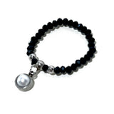 [3SET] Aztec beads rings black