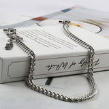 SVC-528 Feather Silver Basic Trouser Chain