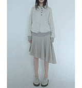 soda button zip-up