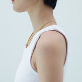 【MADE】 Gold line necklace