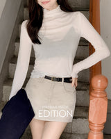 MADE. Ronn wave turtleneck T-shirt