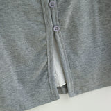 Sora Layered Button Top