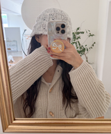 Maru knit bucket hat beanie