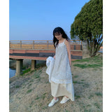 relief flower dress