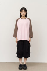 Cop Raglan Slub Top