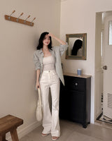 Less Bootcut Cotton Pants
