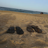 ASCLO Classic Leather Flip Flops (2color)
