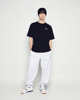 25FW ボーダーラインベーシックロゴショートスリーブTシャツ ブラック