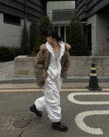 Wild fur jacket