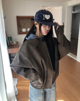 Jeran Oversized Suede Jacket