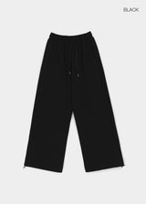 [B-BASIC] エアースウェットワイドツーウェイバンディングパンツ