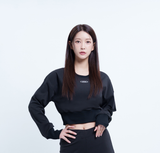 CROPPED TOP DN LOGO SWEATSHIRT