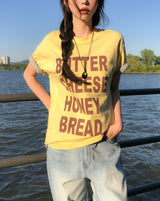 タイトルレタリング半袖Tシャツ