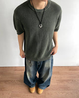 Pigment Short-Sleeved Knit