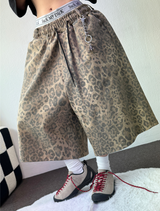 レオパードウォッシングベルトバミューダ 🐯🖤💛3COLOR
