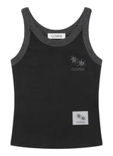 RORA SMALL LOGO SLEEVELESS (2COLOR)
