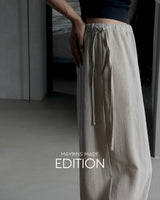 MADE. Breeze linen stripe pants