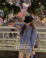 【MADE】ストライプシャツ
