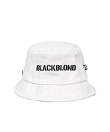 BBDトラップドスマイルデニムバケットハット（白）