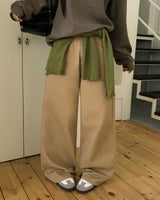 [BELLIDE MADE] All-Day Basic Cotton Wide Pants