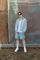 パイピングブルゾンセット‐パンツ
