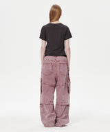 WIDE CARGO DENIM PANT