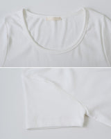 Soft Modal Basic Short Sleeve T-shirt (6color)