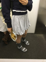 【即日発送】Pumpkin Check Mini Skirt