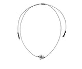 petal strap necklace