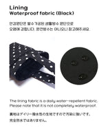 One Handle String Bag_Dot Black