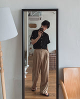 リノ ロールアップ ハーフシャツ