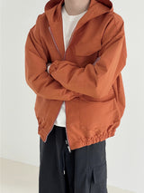 Fancy windbreaker hood jacket