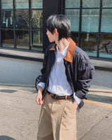 TLコーデュロイカラーワークジャケット